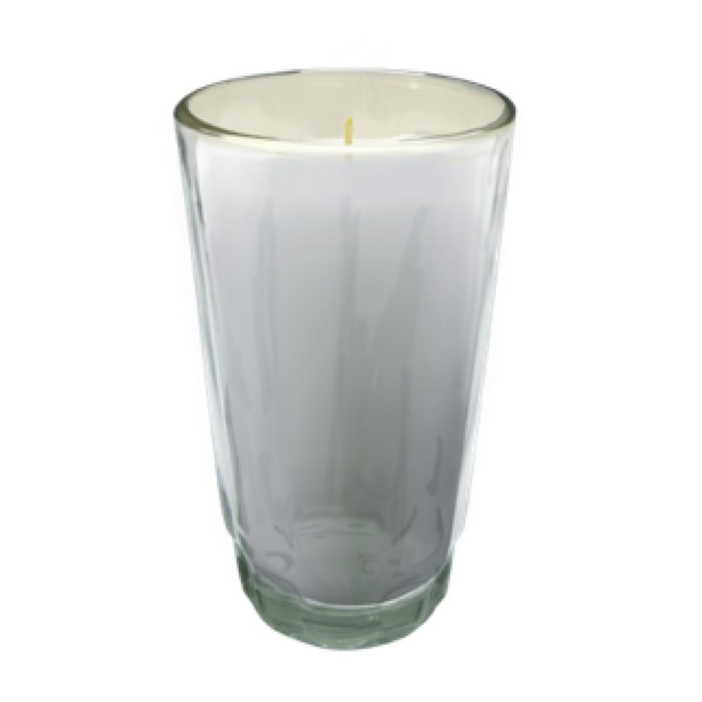 CANDLE CRYSTAL PLAIN WHITE 12/1 CT. Importmex