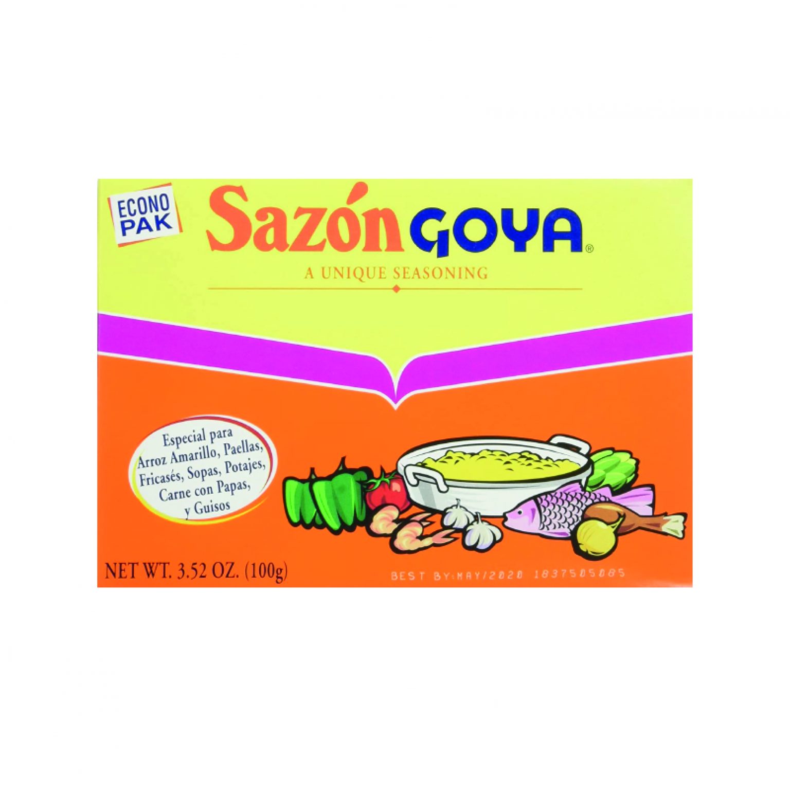 GOYA SAZON ECONOPACK 18/20 CT. Importmex