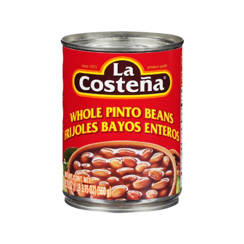 LA COSTEÑA WHOLE PINTO W/JAL. 12/19 oz. Importmex
